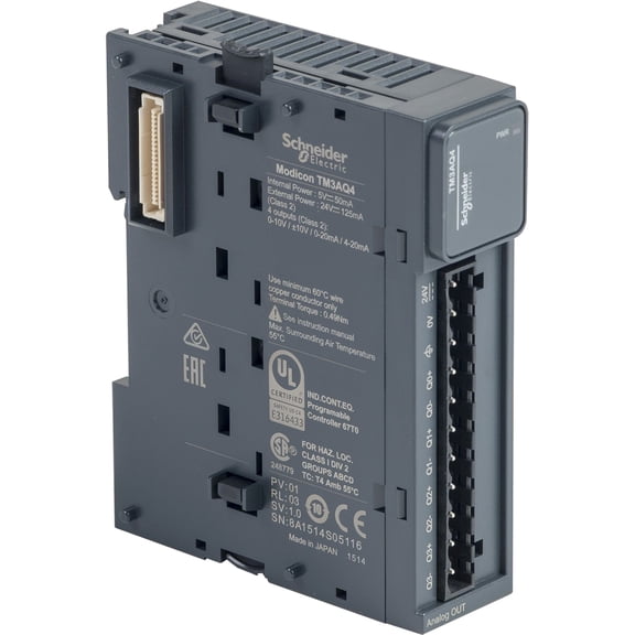 Schneider Electric TM3AQ4 Modicon Analog Output Module