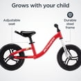 thumbnail image 2 of Schwinn Koen Balance Bike, 12-Inch Wheels, Single Speed, Red, 2 of 6