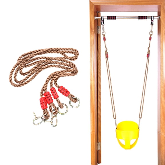 HEMOTON  Camping Swing Rope Rust-resistant Adjustable Child