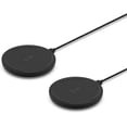 thumbnail image 1 of Base de carga inalámbrica Belkin de 10 W (paquete de 2) para iPhone, color negro, 1 of 6