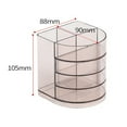 thumbnail image 2 of tooloflife Plastic Office Desk Pen Bin Organizer with 3 Mini Drawer Desk Storage Case Office Stationery Supplies Organizers, 2 of 3