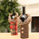 thumbnail image 5 of Teissuly Christmas Decorations Wine Set Holiday Decoration Props Linen Collar Wine Bottle Cooler Teissuly WER202310165367, 5 of 7