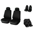 thumbnail image 2 of SPRING PARK 5-Seat Black, Polyester, Non-Slip, Interior Car Seat Covers, 2 of 6