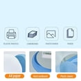 thumbnail image 4 of Rotary Circular Paper Cutter | DIY Craft Tool for A4 Cardstock, Photos, Plastic Sheets | Adjustable Scale in Inches & Centimeters | Bidirectional Blade | Removable Head | 1 Pack, 4 of 9