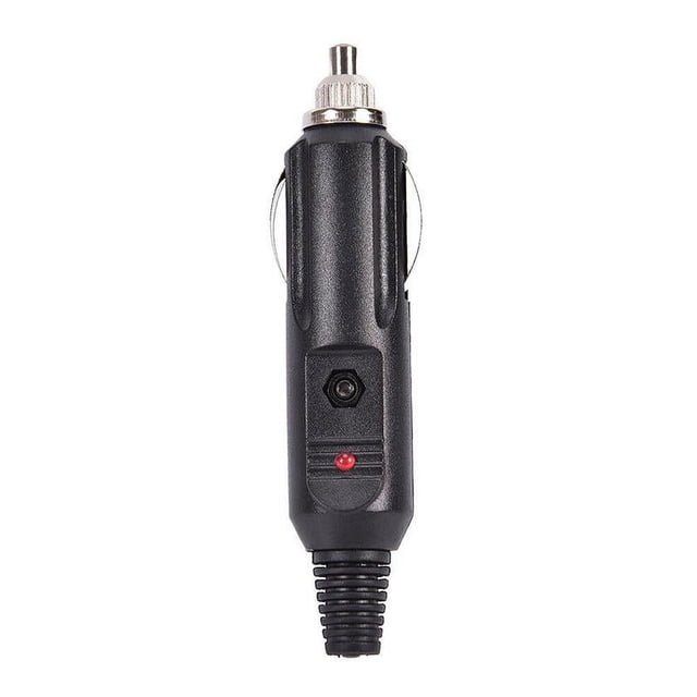 1PC 12V Universal Male Car Cigarette Lighter Socket 15A Plug Connector M5U7