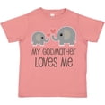 thumbnail image 3 of Inktastic My Godmother Loves Me Boys or Girls Toddler T-Shirt, 3 of 5