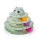 thumbnail image 3 of Popular, superventas, juguete portátil para mascotas, plato giratorio de plástico de tres capas para gatos Sincero Hogar, 3 of 6
