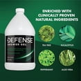 thumbnail image 3 of Defense Soap Peppermint Tea Tree Body Wash Shower Gel 1 Gallon (128 Fl Oz) | Organic Tea Tree Oil & Eucalyptus | Wrestling, BJJ & Gym Soap for Athletes | Ringworm, Jock Itch & Body Odor Defense, 3 of 8