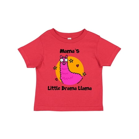 

Inktastic Mama s Little Drama Llama Gift Toddler Boy or Toddler Girl T-Shirt
