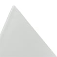 thumbnail image 4 of Home Square Modern Plastic Triangle End Table in White - Set of 2, 4 of 6