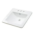 thumbnail image 3 of American Imaginations 21-in. W 3H8-in. Ceramic Top Set In White Color - Drain Incl. AI-32906, 3 of 9