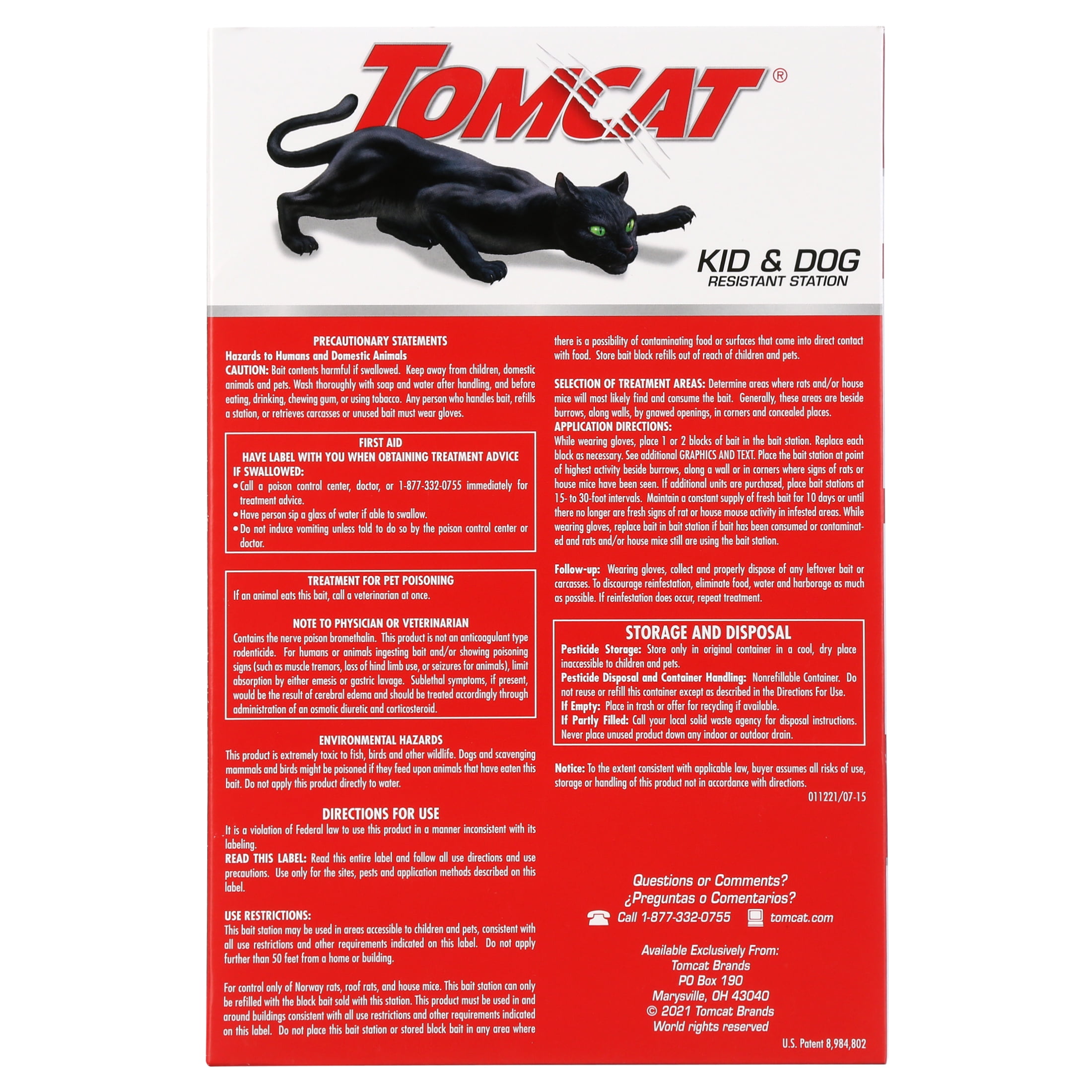 Tomcat® Secure-Kill Rat Trap
