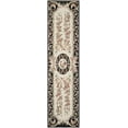 thumbnail image 2 of Safavieh Chelsea Elinor Animal Wool Runner Rug, Ivory/Black, 3' x 10', 2 of 10