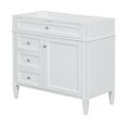 thumbnail image 4 of Fulvari 36'' Bathroom Vanity Cabinet With 2 Drawers & 1 Tip-out Drawer, Solid Wood Frame(Basin Sink NOT Included), 4 of 6