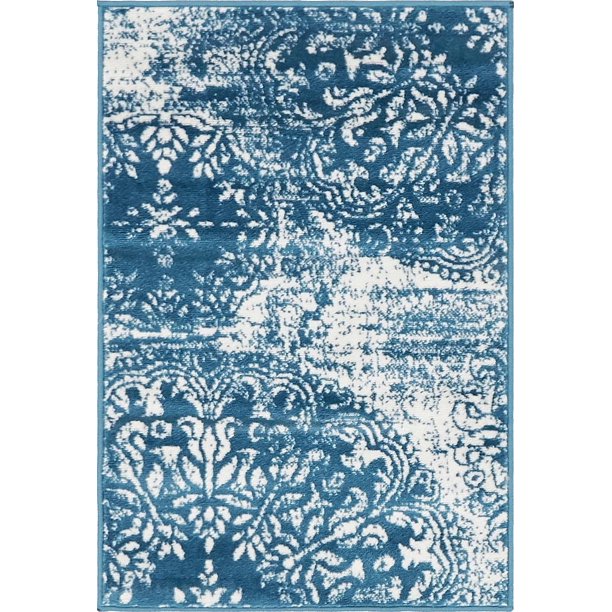 Unique Loom Grand Sofia Vintage Floral Area Rug or Runner