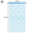 thumbnail image 2 of Luxtrada Crystal Beaded Curtain Tassel Curtain - Partition Door Curtain Beaded String Curtain Door Screen Panel Home Decor Divider Crystal Tassel Screen 100CMX200CM, 2 of 6
