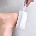 thumbnail image 4 of Women Fashion 4 In 1 Foot File Pumice Stone Nail Brush Handheld Remover Pedicure Tool Reducer For Exfoliation, 4 of 5