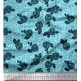 thumbnail image 1 of Soimoi Cotton Duck Fabric Swirl,Leaves & Floral Artistic Print Fabric by the Yard 42 Inch Wide, 1 of 1