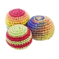thumbnail image 2 of Hacky Sack Balls - Hacky Sack Bulk Set for Hacky Sack Party Favors Soccer Juggling - Mixed Footbag Hacky Sack for Kids Adults Animals Hacky Sacks Set of 3, 2 of 6