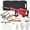Red | 2200W | w/4 Chisel Bits, variant on Garvee 3600W Demolition Jack Hammer,Heavy Duty Electric Hammer w/ 2 Chisels Bit,Tool Box for Accuracy & Efficiency