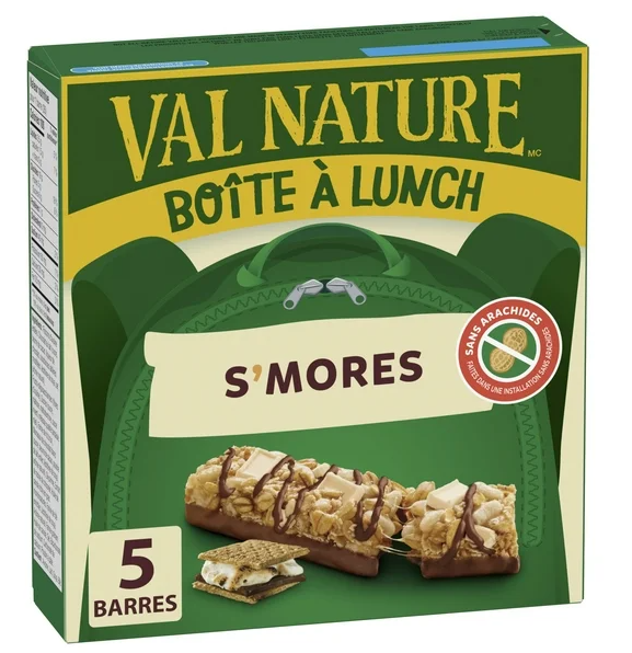 Nature Valley Lunchbox S'Mores Granola Bars, 5 ct, 130g (4 Pack)