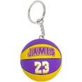 thumbnail image 2 of Llavero LeBron James 23 Lakers para fanáticos llavero bola llavero nba, 2 of 3