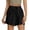 Z02 Black, variant on HOWPAY Baggy Shorts for Women Elastic High Waisted Loose Fit Pull on Bottoms Solid Color Comfy Summer Athletic Workout Beach Vacation Clothes White L