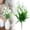 B10_White 13.78", variant on Artificial Lotus Flowers,Faux Plastic Flower Bushes,Outdoor Fake Greenery Shrubs,Uv Resistant No Fade,Garden Porch Window Box Decor,Cemetery Outdoor Yard Decoration,Wedding Farmhouse Ornament