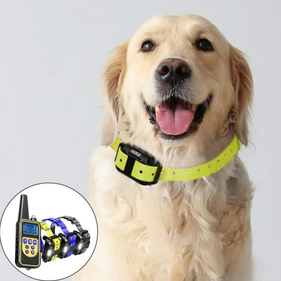 Dog Trainer Stopper Rechargeable Anti Barking 800 Meter Remote Control Collar