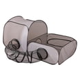 thumbnail image 3 of Túnel para gatos de interior, tienda de campaña plegable de malla, jaula universal interactiva 2 en 1 para ratas, animales pequeños, perros, conejos y S, 3 of 8