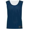 thumbnail image 1 of ASI 9718.301.XS Youth Mesh Reversible Pinnie Top, Navy & White - Extra Small, 1 of 1