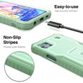 thumbnail image 5 of ExoGuard For LG K92 5G Case, Phone Case with Screen Protector and Kickstand (Green), 5 of 7