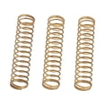 thumbnail image 1 of SHISUYAN 3pcs Trumpet Repairing Parts Brass Spring Trumpet Spring Wind Woodwind Instrument Parts CB11 (Golden), 1 of 8
