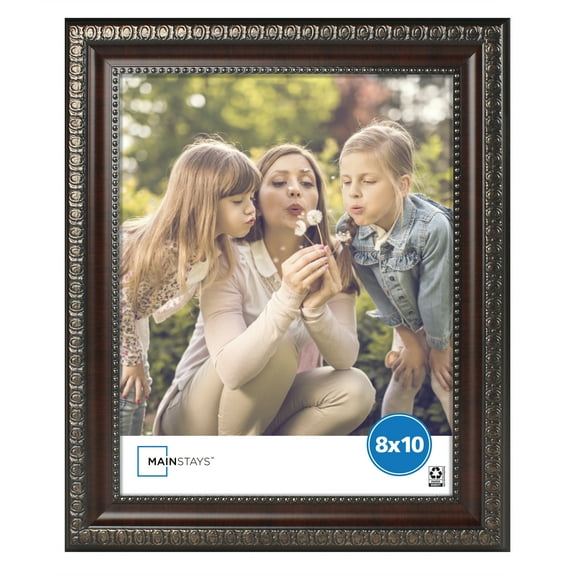 Mainstays Mahogany Picture Frame, Multiple Sizes