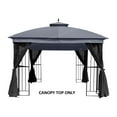thumbnail image 5 of APEX GARDEN Replacement Canopy Top for Garden Treasures 10' x 10' Brown Metal Square Semi-Gazebo Model #L-GZ038PST-F, 5 of 6