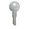 thumbnail image 2 of Kaba BAU1 1 x 0.08 in. Ilco Nickel Plated Brass Bauer Locks Key Blank- Pack Of 10, 2 of 4