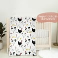 thumbnail image 2 of Chickens Rooster Baby Blanket Gifts Cozy Soft Swaddle Blanket Boys, Girls, Infant, Newborn Receiving Blankets Christmas Birthday Gifts 40"x30" (Toddler) for Pets, 2 of 6