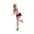 thumbnail image 3 of HILABEE Jouet Miniature de Simulation 1/64 Modèle de Personnage Jeu de Rôle Figurine Peinte pour Blanc, 3 of 9