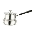 thumbnail image 3 of ziyahi Turkish Coffee Pot Coffee Maker Kettle Portable Stainless Steel Cup With Handle Enjoy Delicious Anytime Silver 1080ml, 3 of 6