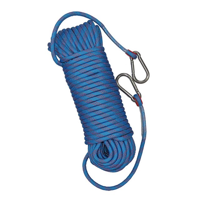 Naiovety Cuerda de buceo Snorkel Escalada al aire libre Cordón Submarino Montañismo Supervivencia Alambre estático Herramienta de escape de Deportes acuáticos Azul