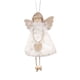 thumbnail image 1 of Adornos de juguete de niña ángel de Navidad, lindos muñecos para bebés, regalos para niños (blanco), 1 of 9