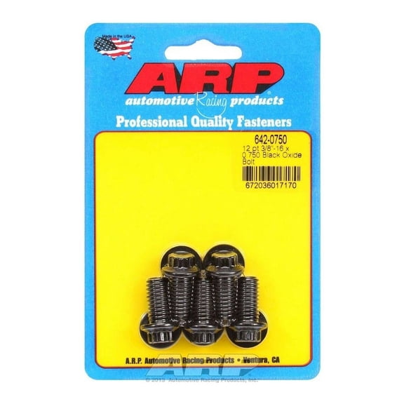 Arp Bolt Kit - 12pt. (5) 3/8-16 x .750