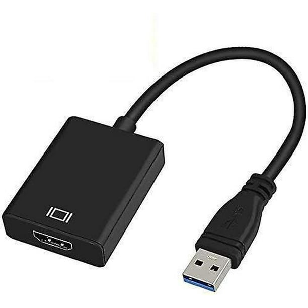 Adaptador de Usb a Hdmi 3 0 adaptador convertidor de graficos de Monitor multiple de Audio y video Full Hd 1080p para proyector de ordenador portatil kaili Sencillez Bodega Aurrera en linea