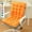 Orange, variant on Bxaolu Rocking Chair Cushion, Thicken Seat & Back Chair Cushions with PP Cotton, Non-Slip Chair Pad with Belt for Indoor Outdoor Office&nbsp;Chairs, Blue, 17.2" x 39"