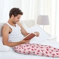 thumbnail image 5 of Naloa Cute Pig Nose Pajama Pants Men, PJ Bottoms, Sleep & Lounge Pants-XX-Large, 5 of 6