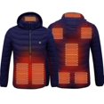 thumbnail image 1 of Heated Jacket Winter Outdoor Warm Electric Heating Coat 8 Heating Zones Ns2, 1 of 5