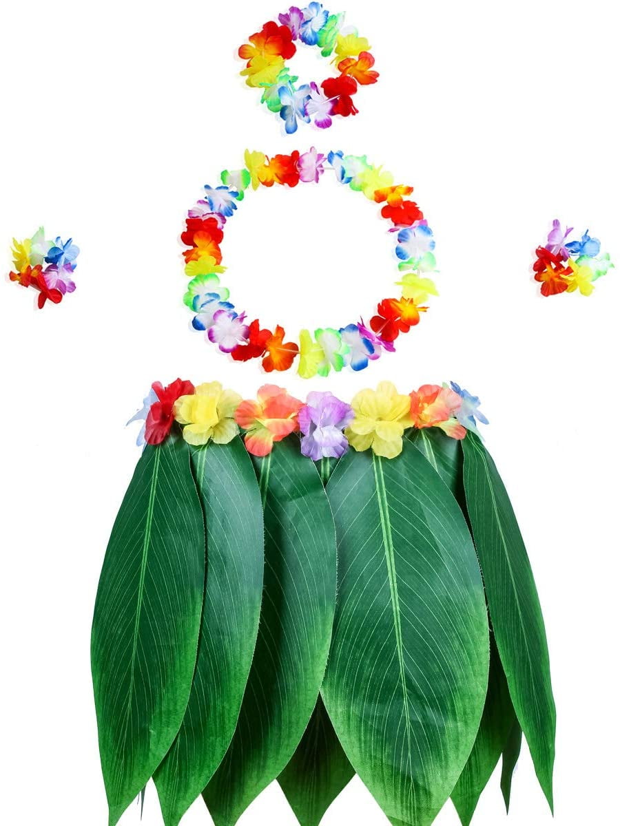 HAWAIIAN HULA LUAU SUMMER PARTY FESTIVAL FANCY DRESS ACCESSORIES LOT 