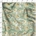 thumbnail image 3 of Soimoi Polyester Fleece Green Fabric By the Yard - 56 Inch Wide - Florals Print Fabric - Elegant and Timeless Patterns for Fashion and Home Decor Printed Fabric, 3 of 6