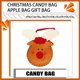 thumbnail image 3 of Ounissouiy Bolsa de dulces de Navidad, portátil, recargable, patrón de animales, estufa decorativa, árbol de pared, regalo para el Kits de decoración para fiestas, 3 of 6