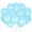 Baby Blue, variant on Orange Balloons - 18 Inch Latex Balloons - 2 Pack